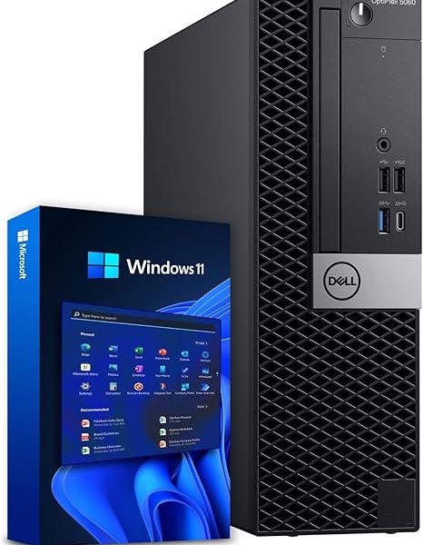 Dell Windows 11 Desktop Computer OptiPlex 5060 | Intel Core i5-8500 Six Core (4.3GHz Turbo) | 16GB DDR4 RAM | 500GB SSD Solid State + 1TB HDD | WiFi + Bluetooth | Home or Office PC (Renewed)
