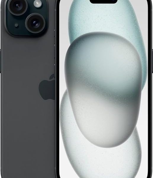 Apple iPhone 15, 512GB, Black - TracFone (Renewed)
